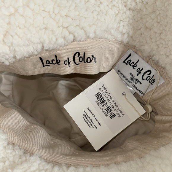 Lack of Color Teddy Sherpa bucket hat - Picture 8 of 8